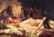 Mariano Fortuny y Marsal Odalisque Sweden oil painting artist